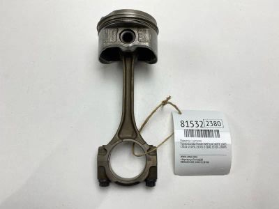 Лот: 21506304. Фото: 1. Поршень с шатуном Toyota Corolla... Двигатель и элементы двигателя