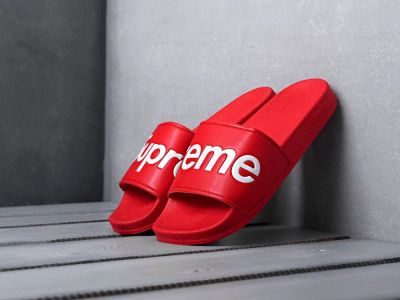 Лот: 16009843. Фото: 1. Сланцы Supreme (10603). Кеды, кроссовки, слипоны
