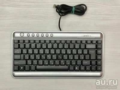 Лот: 17838226. Фото: 1. Клавиатура A4Tech KL-5 Silver... Клавиатуры и мыши