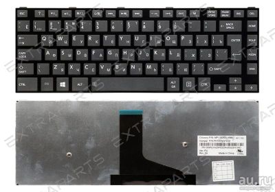 Лот: 15963579. Фото: 1. Клавиатура TOSHIBA Satellite C40... Клавиатуры для ноутбуков