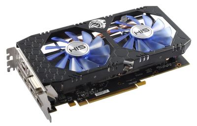 Лот: 9798559. Фото: 1. Видеокарта Radeon RX 570 HIS IceQ... Видеокарты