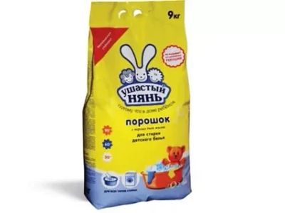 Лот: 14123707. Фото: 1. Порошок стиральный "Ушастый нянь... Бытовая химия
