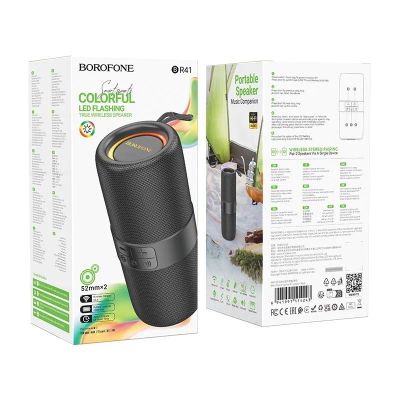 Лот: 25794853. Фото: 1. ПОРТАТИВНАЯ КОЛОНКА BOROFONE BR41... Портативные, беспроводные колонки