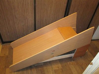 Лот: 2923835. Фото: 1. Детская горка из ЛДСП. Другое (детская мебель)