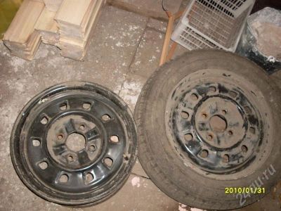 Лот: 225646. Фото: 1. диски штамповка 3 шт вроде 4*114... Шины