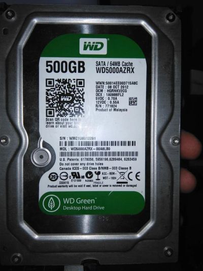 Лот: 11531237. Фото: 1. Винчестер HDD 3.5" Western Digital... Жёсткие диски (HDD)