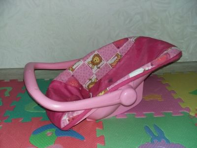 Лот: 12152910. Фото: 1. Автолюлька-переноска для куклы... Куклы и аксессуары