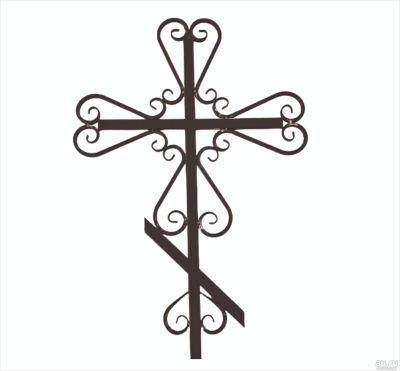 Лот: 18521736. Фото: 1. Крест ритуальный №12. Ритуальные товары