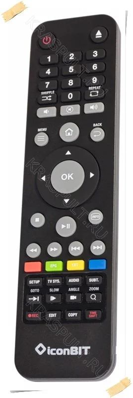 Лот: 15906346. Фото: 1. Пульт IconBIT XDS1003DT2. Пульты ДУ