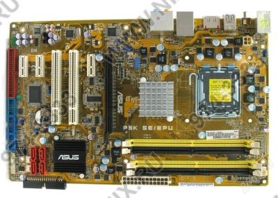 Лот: 1250240. Фото: 1. ASUS P5K SE LGA775 <P35> PCI-E... Материнские платы