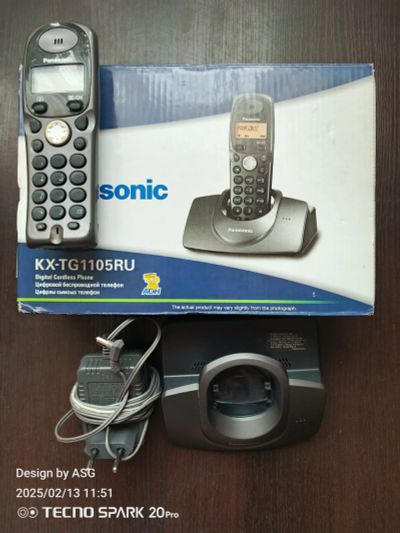 Лот: 25025101. Фото: 1. Panasonic KX-TG1105RU. DECT и радиотелефоны