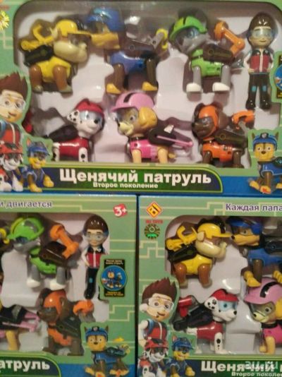 Лот: 10835395. Фото: 1. Набор щенячий патруль. Конструкторы