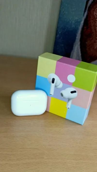 Лот: 19577160. Фото: 1. НОВЫЕ! Беспроводные наушники AirPods... Наушники, гарнитуры