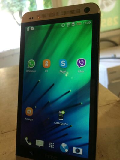 Лот: 8154327. Фото: 1. Смартфон htc one dual sim 32 Gb. Смартфоны