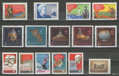 Лот: 16343791. Фото: 1. 1964 год. Полных 6 серий. Чистые... Марки