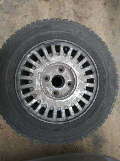Лот: 6213337. Фото: 1. Dunlop winter ice 01 r-14 185... Шины на дисках