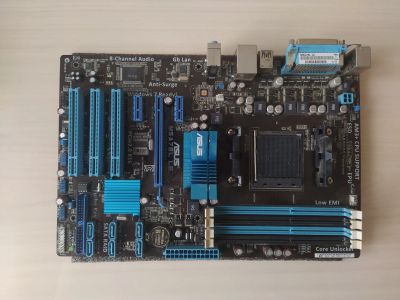 Лот: 22030410. Фото: 1. Материнская плата ASUS M5A78L... Материнские платы
