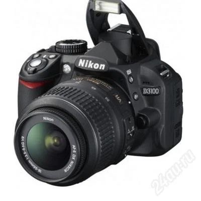 Лот: 1623319. Фото: 1. nikon d3100 kit c рубля. Цифровые зеркальные