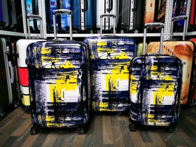 Лот: 14085962. Фото: 1. Чемодан Большой"L" поликарбонат... Чемоданы и сумки дорожные