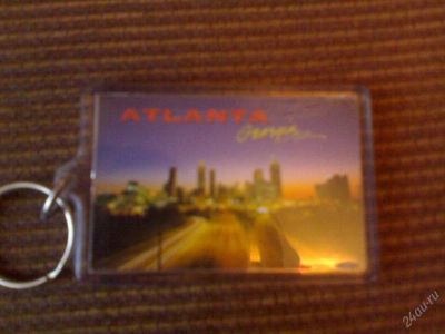 Лот: 89713. Фото: 1. брелок ATLANTA(оригенал). Другое (аксессуары)