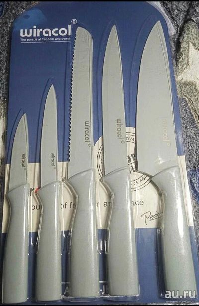 Лот: 16838659. Фото: 1. Набор ножей.. Столовые приборы, ножи