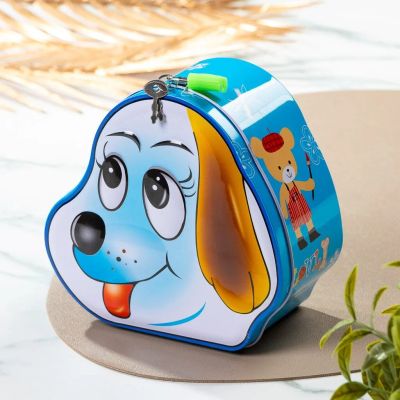 Лот: 24811074. Фото: 1. Копилка Dogs, 14х7.5 см, металл... Копилки