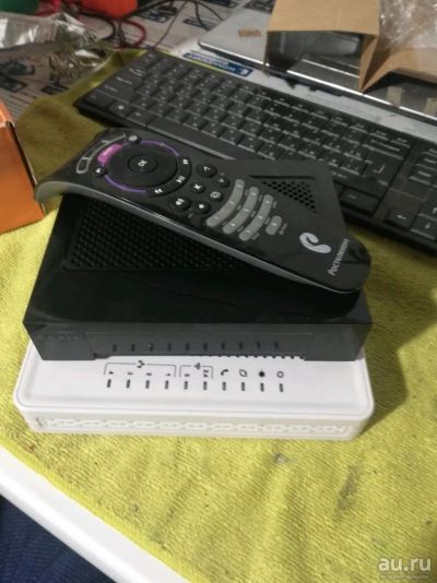 Лот: 13058747. Фото: 1. Тв приставка и WiFi роутер Ростелеком. Цифровое, спутниковое ТВ