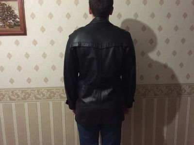 Лот: 5388466. Фото: 1. Куртка кожаная. Верхняя одежда