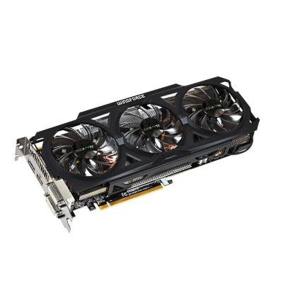 Лот: 5189652. Фото: 1. Видеокарта Gigabyte Radeon R9... Видеокарты