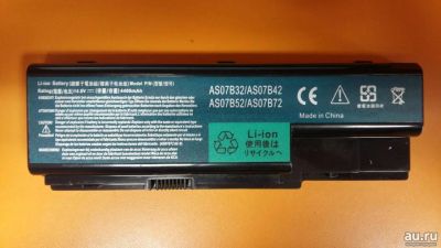 Лот: 13541594. Фото: 1. Аккумулятор Acer Aspire 5920... Аккумуляторы