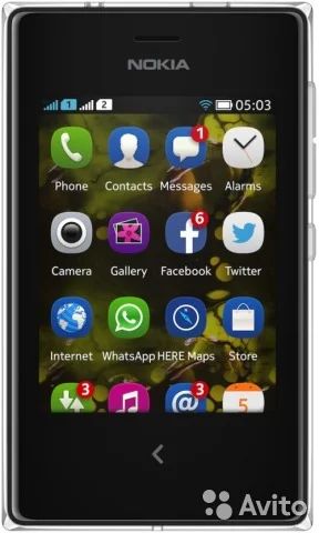 Лот: 7446396. Фото: 1. модуль Nokia Asha 503. Дисплеи, дисплейные модули, тачскрины