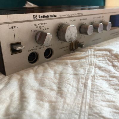 Лот: 17961963. Фото: 1. Усилитель Radiotehnika. У-101... Усилители, эквалайзеры