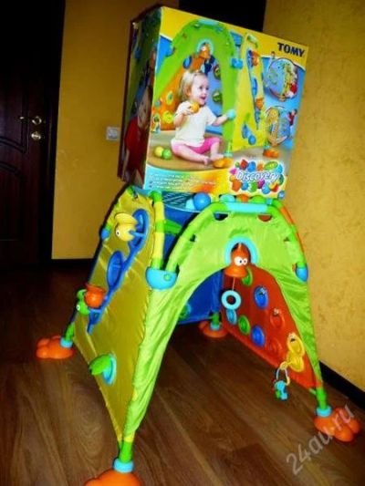 Лот: 3545270. Фото: 1. Развивающая палатка-домик TOMY. Развивающие