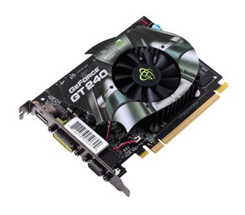 Лот: 4108296. Фото: 1. Видеокарта GeForce GT240. Видеокарты