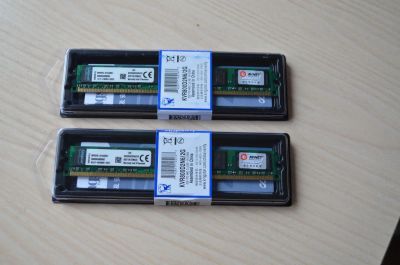 Лот: 6080714. Фото: 1. Kingston DDR2 800 / PC2 6400 2... Оперативная память