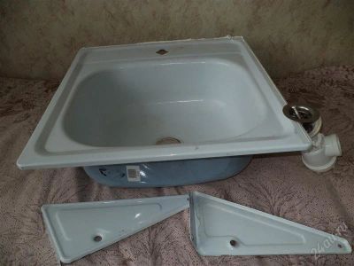 Лот: 2434284. Фото: 1. раковина + сливной механизм. Раковины, умывальники