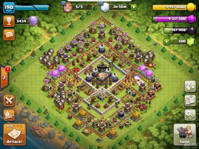 Лот: 9715855. Фото: 1. Clash of Clans ТН11 FULL. Разное