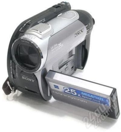 Лот: 2113675. Фото: 1. Видеокамера SONY DCR-DVD 308 E. Видеокамеры