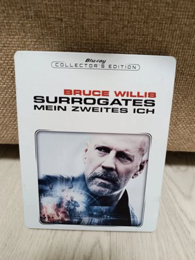 Лот: 22572038. Фото: 1. Суррогаты (Steelbook) (Blu-Ray... Видеозаписи, фильмы