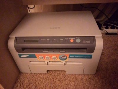 Лот: 4655417. Фото: 1. МФУ Samsung SCX-4200 3в1 принтер... Лазерные принтеры