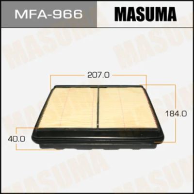 Лот: 18593658. Фото: 1. Воздушный фильтр masuma (vic a-843v... Расходные материалы