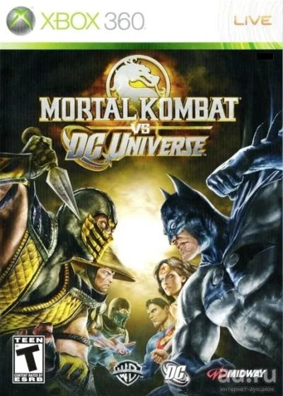Лот: 13346149. Фото: 1. Mortal Kombat vs DC Universe... Игры для консолей