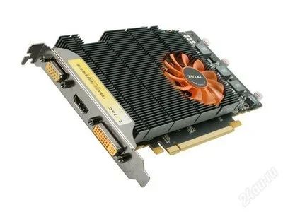 Лот: 2843320. Фото: 1. Видеокарта Zotac 9800gt eco 512mb... Видеокарты