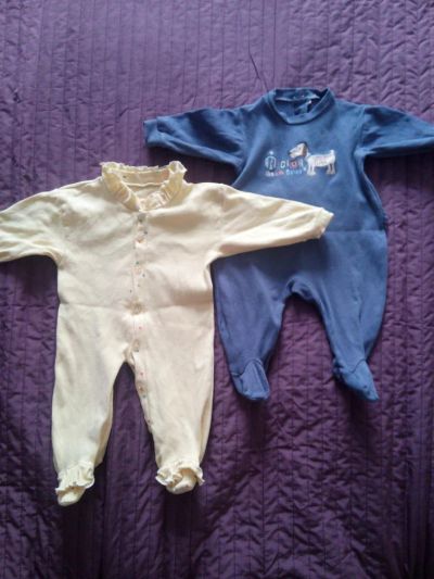 Лот: 6799423. Фото: 1. Два комбинезончика. Ползунки, распашонки, слипы