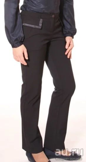 Лот: 17126655. Фото: 1. Новые школьные черные брюки для... Брюки, шорты, джинсы