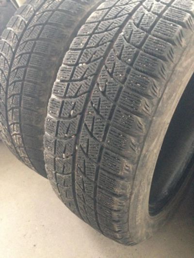 Лот: 6251065. Фото: 1. Зимняя резина Bridgestone бу. Шины