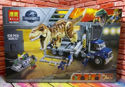 Лот: 16494327. Фото: 1. Конструктор аналог LEGO Jurassic... Конструкторы