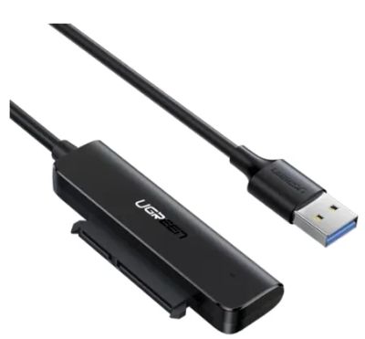 Лот: 25010390. Фото: 1. Переходник USB=>SATA 2.5"UGREEN... Шлейфы, кабели, переходники