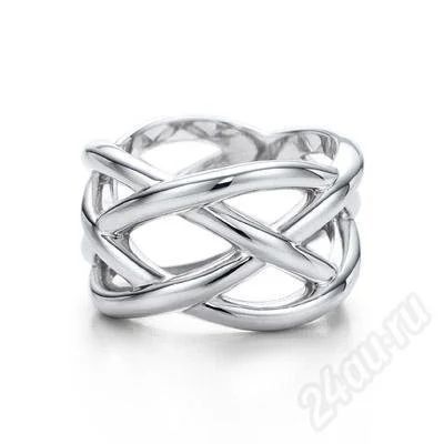 Лот: 250646. Фото: 1. Кольцо из серебра 925 пробы(Tiffany... Кольца, перстни