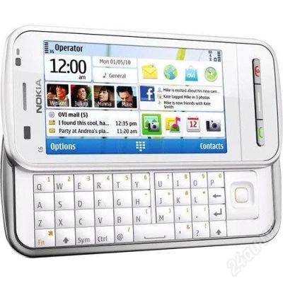 Лот: 1717653. Фото: 1. Nokia c6-00 черный на запчасти... Смартфоны